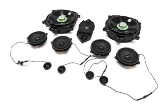 2011 BMW X3 (F25) FRONT REAR LEFT RIGHT WOOFER MIDRANGE TWEETER SPEAKER SET 11