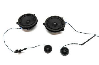 Thumbnail 7: 2011 BMW X3 (F25) FRONT REAR LEFT RIGHT WOOFER MIDRANGE TWEETER SPEAKER SET 11