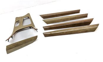 Thumbnail 3: 2011 BMW X3 (F25) FRONT REAR LEFT RIGHT INTERIOR DOOR TRIM SET 6 (Siena Wood)