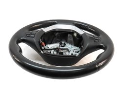 Thumbnail 4: 11-18 BMW X3 X4 (F25 F26) HEATED SPORT 3 SPOKE STEERING WHEEL & SWITCHES (Black)