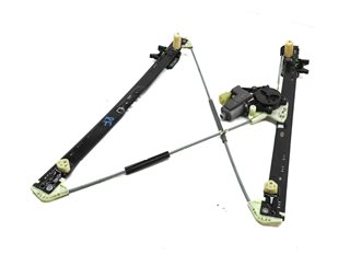 Thumbnail 1: 14-20 RANGE ROVER SPORT (L494) FRONT RIGHT PASSENGER WINDOW REGULATOR w/ MOTOR