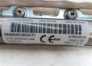 Thumbnail 5: 2014-2020 RANGE ROVER SPORT (L494) RIGHT PASSENGER SIDE CURTAIN AIRBAG AIR BAG
