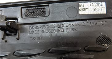Thumbnail 6: 2016 LAND RANGE ROVER SPORT (L494) FRONT LEFT DRIVER HOOD GRILLE TRIM