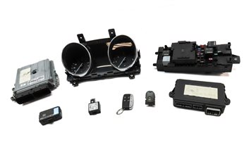 Thumbnail 3: 16 RANGE ROVER SPORT L494 3.0L DIESEL TDV6 ECM BCM IMMOBILIZER MODULE KEY SET/9