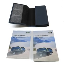 Thumbnail 2: 16 RANGE ROVER SPORT L494 3.0L DIESEL ENGINE OWNER'S MANUAL BOOKLET SET/3 w/CASE