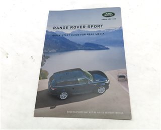 Thumbnail 4: 16 RANGE ROVER SPORT L494 3.0L DIESEL ENGINE OWNER'S MANUAL BOOKLET SET/3 w/CASE