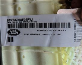 Thumbnail 7: 16 RANGE ROVER SPORT L494 FRONT RIGHT PASSENGER LOWER HEATED SEAT CUSHION(BLACK)