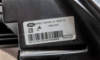 Thumbnail 8: 2014-2017 RANGE ROVER SPORT (L494) LEFT XENON HID ADAPTIVE HEADLIGHT LIGHT LAMP