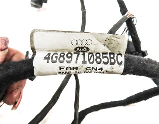 Thumbnail 4: 2012 AUDI A7 (C7 4G8) REAR PARK ASSIST PDC SENSOR SET/4 w/HARNESS (SILVER)