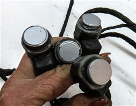 Thumbnail 5: 2012 AUDI A7 (C7 4G8) REAR PARK ASSIST PDC SENSOR SET/4 w/HARNESS (SILVER)