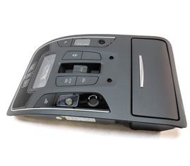 Thumbnail 4: 2012 AUDI A7 (C7 4G8) FRONT OVERHEAD DOME LIGHT LAMP w/SWITCHES (BLACK)