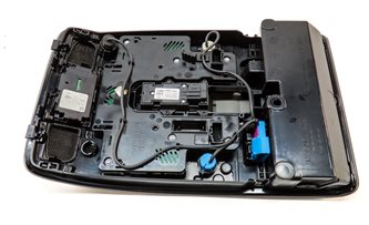 Thumbnail 6: 2012 AUDI A7 (C7 4G8) FRONT OVERHEAD DOME LIGHT LAMP w/SWITCHES (BLACK)