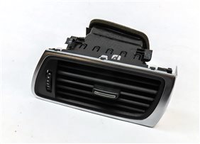 2012 AUDI A7 (C7 4G8) FRONT RIGHT PASSENGER OUTER DASH HEAT AIR AC VENT (BLACK)