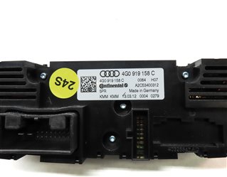 Thumbnail 7: 12-15 AUDI A6 A7 S6 S7 C7 4G8 REAR HEATER AC TEMPERATURE CLIMATE CONTROL PANEL