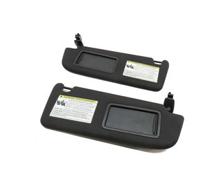 12-17 AUDI A7 S7 RS7 C7 4G8 LEFT DRIVER & RIGHT PASSENGER SUNVISOR SET(BLACK)
