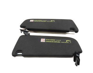 Thumbnail 5: 12-17 AUDI A7 S7 RS7 C7 4G8 LEFT DRIVER & RIGHT PASSENGER SUNVISOR SET(BLACK)