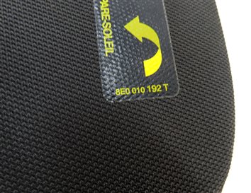 Thumbnail 6: 12-17 AUDI A7 S7 RS7 C7 4G8 LEFT DRIVER & RIGHT PASSENGER SUNVISOR SET(BLACK)
