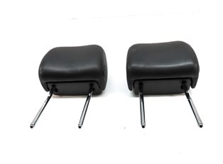 Thumbnail 2: 12-18 AUDI A6 A7 S6 S7 RS7 (C7 4G8) FRONT LEFT & RIGHT SEAT HEADREST SET (BLACK)