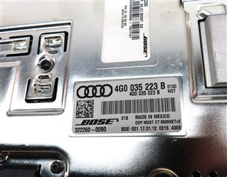 Thumbnail 5: 2011-2015 AUDI A7 S7 RS7 A8 (C7 4G8 D4 4H) RADIO STEREO BOSE AUDIO AMP AMPLIFIER