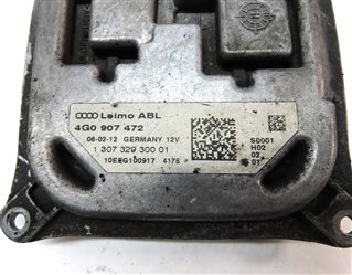 Thumbnail 4: 2012 AUDI A7 (C7 4G8) FRONT HEADLIGHT LAMP BULB BALLAST CONTROL MODULE