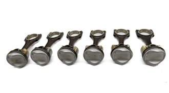 Thumbnail 3: 09-17 AUDI A6 A7 A8 Q5 Q7 S4 S6 Q5 TOUAREG - 3.0L SUPERCHARGED ENGINE PISTON SET