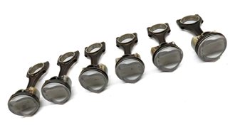 Thumbnail 4: 09-17 AUDI A6 A7 A8 Q5 Q7 S4 S6 Q5 TOUAREG - 3.0L SUPERCHARGED ENGINE PISTON SET