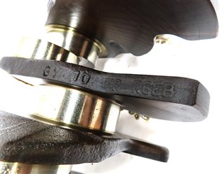 Thumbnail 8: 2012 AUDI A7 (C7 4G8) 3.0L SUPER (CGXB) ENGINE MOTOR CRANKSHAFT CRANK SHAFT