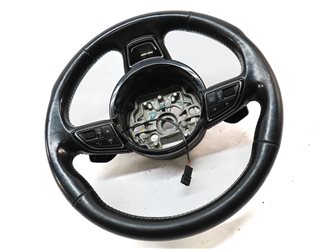 Thumbnail 3: 12-18 A6 A7 S6 S7 RS7 3 SPOKE TIPTRONIC STEERING WHEEL w/PADDLE SHIFTERS (BLACK)
