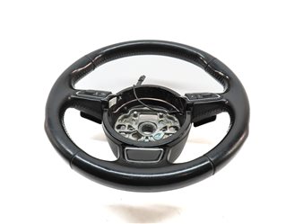 Thumbnail 4: 12-18 A6 A7 S6 S7 RS7 3 SPOKE TIPTRONIC STEERING WHEEL w/PADDLE SHIFTERS (BLACK)