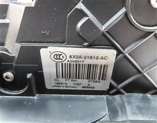 Thumbnail 7: 10-19 ROVER SPORT EVOQUE LR4 L320 L538 FRONT RIGHT PASSENGER PASSIVE DOOR LATCH