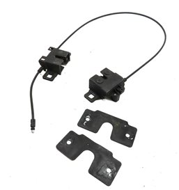 10 LAND ROVER LR4 (L319) FRONT HOOD BONNET LID LOCK LATCH SET/2 w/PLATES CABLES