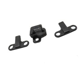 Thumbnail 3: 10 LAND ROVER LR4 (L319) REAR TRUNK TAILGATE HATCH UPPER STRIKER HOOK RAIL SET/3