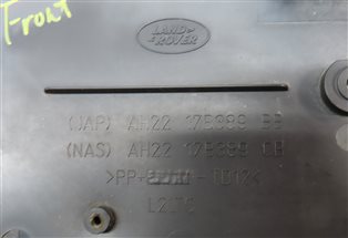Thumbnail 6: 2010 LAND ROVER LR4 (L319) FRONT BUMPER LICENSE PLATE MOUNT BRACKET (BLACK)