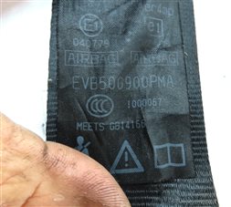 Thumbnail 5: 06-16 RANGE ROVER SPORT (L320) / LR3 LR4 - PASSENGER SEATBELT RETRACTOR (Black)