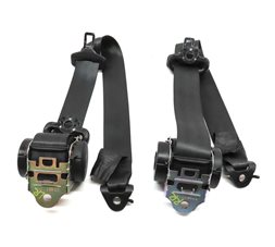 Thumbnail 4: 10 ROVER LR4 (L319) REAR 3RD ROW LEFT & RIGHT SEATBELT RETRACTOR SET/2 (Black)