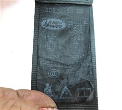 Thumbnail 5: 10 ROVER LR4 (L319) REAR 3RD ROW LEFT & RIGHT SEATBELT RETRACTOR SET/2 (Black)