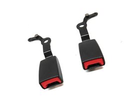Thumbnail 3: 10 LAND ROVER LR4 (L319) REAR 3RD ROW LEFT/RIGHT SEATBELT BUCKLE RECEIVER SET/2