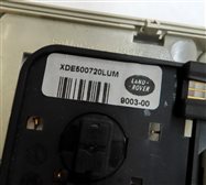 Thumbnail 7: 10 LAND ROVER LR4 L319 REAR OVERHEAD DOME LIGHT w/ HEAT AIR AC SWITCHES (Beige)
