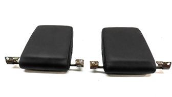 Thumbnail 4: 2010 LAND ROVER LR4 REAR 3RD ROW LEFT & RIGHT SEAT HEADREST SET/2 (Black)