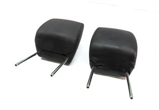 10 LAND ROVER LR4 L319 FRONT LEFT DRIVER & RIGHT PASSENGER HEADREST SET/2(Black)