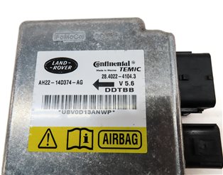 Thumbnail 4: 2010-2013 LAND ROVER LR4 RANGE ROVER SPORT (L320) SRS BAG CONTROL MODULE