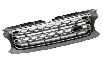 Thumbnail 3: 2010-2013 LAND ROVER LR4 - FRONT UPPER HOOD CENTER AIR VENT GRILLE (Grey)