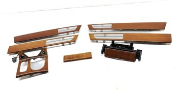 Thumbnail 2: 10 ROVER LR4 L319 INTERIOR DASH CONSOLE FRONT/REAR DOOR TRIM SET(Walnut Wood)