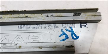 Thumbnail 15: 13 LAND RANGE ROVER (L405) FRONT & REAR LEFT & RIGHT DOOR SILL SCUFF PLATE SET/4