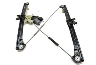 Thumbnail 5: 13-19 RANGE ROVER (L405) RIGHT FRONT PASSENGER DOOR WINDOW REGULATOR w/ MOTOR