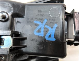 Thumbnail 6: 13 LAND RANGE ROVER (L405) REAR RIGHT PASSENGER DOOR ASHTRAY COMPARTMENT (Beige)