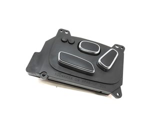 13 RANGE ROVER L405 LEFT DRIVER SEAT POSITION ADJUST SWITCH (Black & Silver)