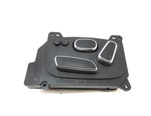 Thumbnail 2: 13 RANGE ROVER L405 LEFT DRIVER SEAT POSITION ADJUST SWITCH (Black & Silver)