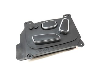 Thumbnail 3: 13 RANGE ROVER L405 LEFT DRIVER SEAT POSITION ADJUST SWITCH (Black & Silver)
