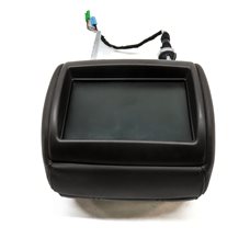Thumbnail 5: 2013 RANGE ROVER L405 FRONT LEFT DRIVER SEAT HEADREST w/MEDIA SCREEN (Espresso)